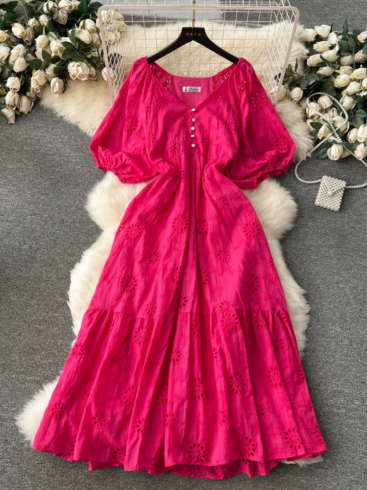 Roses only lace dress CD1014 images